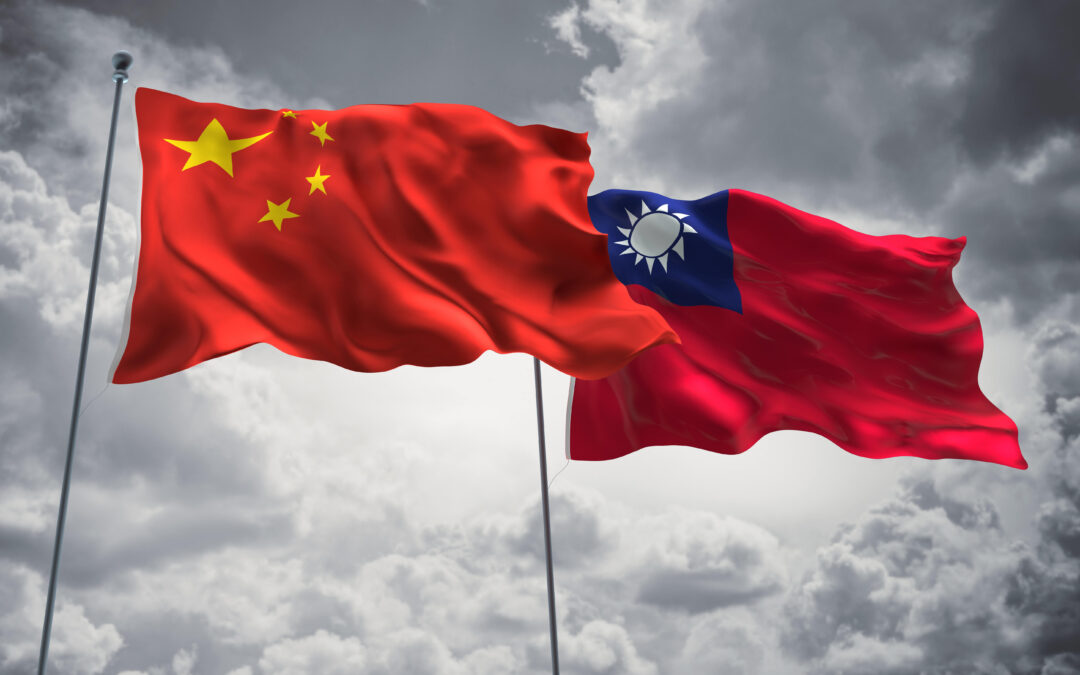 china and taiwan flag